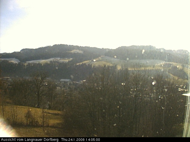 Webcam-Bild: Aussicht vom Dorfberg in Langnau 20080124-140500