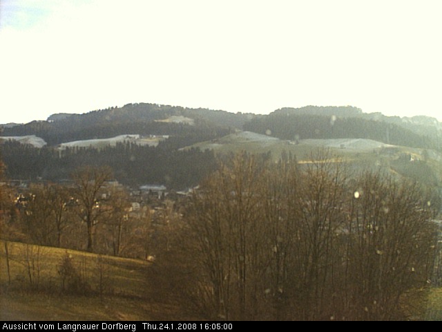 Webcam-Bild: Aussicht vom Dorfberg in Langnau 20080124-160500