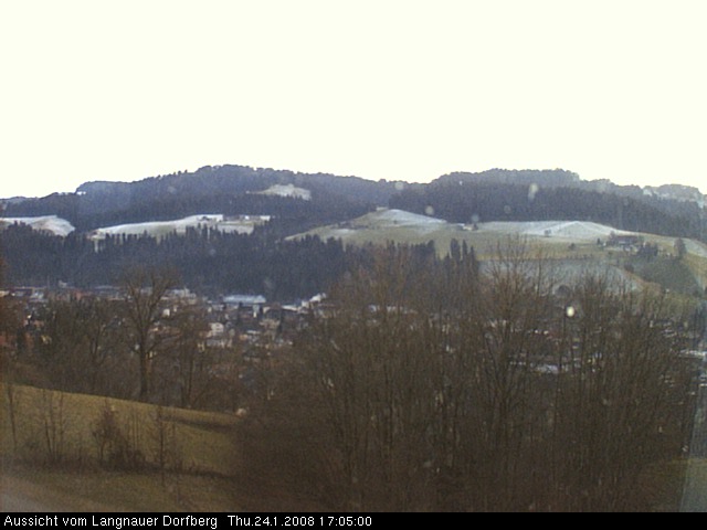 Webcam-Bild: Aussicht vom Dorfberg in Langnau 20080124-170500