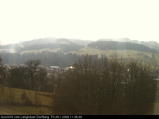 Webcam-Bild: Aussicht vom Dorfberg in Langnau 20080125-110500