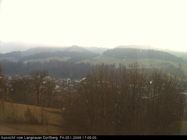 Webcam-Bild: Aussicht vom Dorfberg in Langnau 20080125-170500