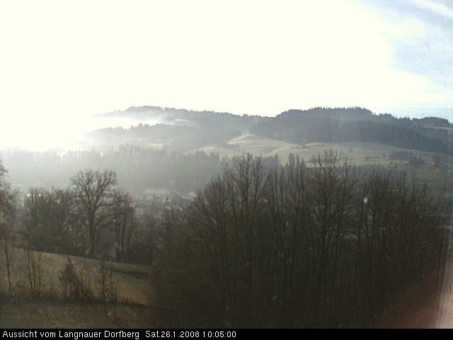 Webcam-Bild: Aussicht vom Dorfberg in Langnau 20080126-100500