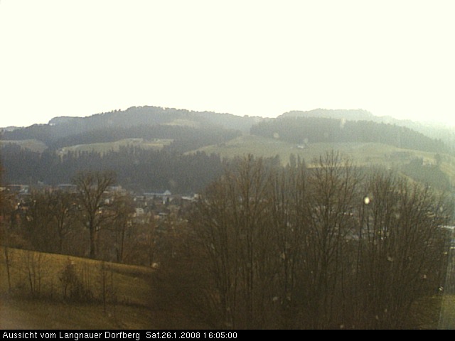 Webcam-Bild: Aussicht vom Dorfberg in Langnau 20080126-160500