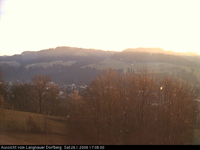 Webcam-Bild: Aussicht vom Dorfberg in Langnau 20080126-170500