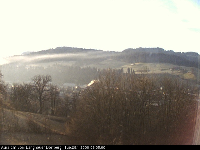 Webcam-Bild: Aussicht vom Dorfberg in Langnau 20080129-090500