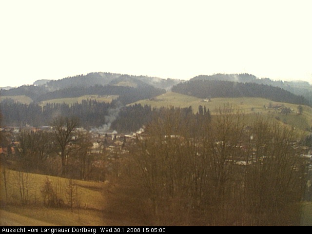 Webcam-Bild: Aussicht vom Dorfberg in Langnau 20080130-150500
