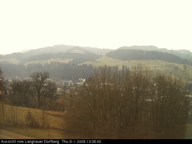 Webcam-Bild: Aussicht vom Dorfberg in Langnau 20080131-100500