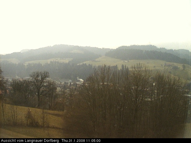 Webcam-Bild: Aussicht vom Dorfberg in Langnau 20080131-110500