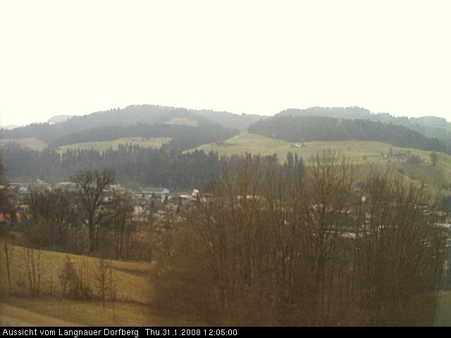 Webcam-Bild: Aussicht vom Dorfberg in Langnau 20080131-120500