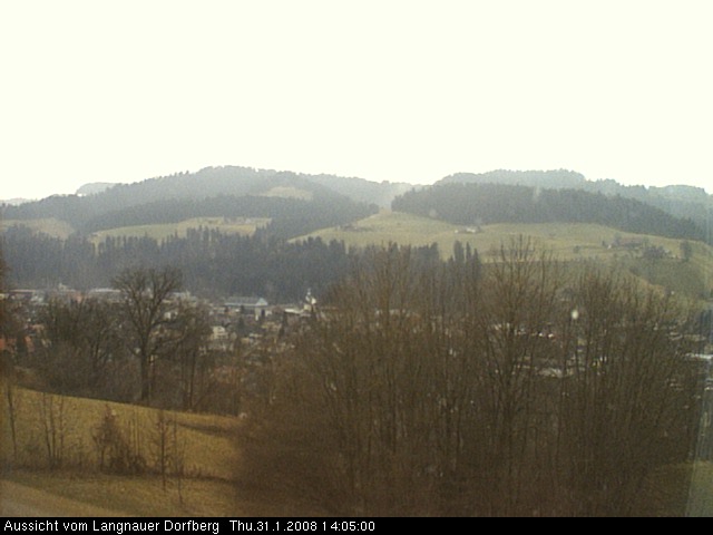 Webcam-Bild: Aussicht vom Dorfberg in Langnau 20080131-140500