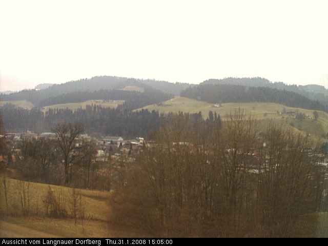Webcam-Bild: Aussicht vom Dorfberg in Langnau 20080131-150500