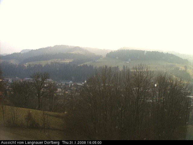 Webcam-Bild: Aussicht vom Dorfberg in Langnau 20080131-160500