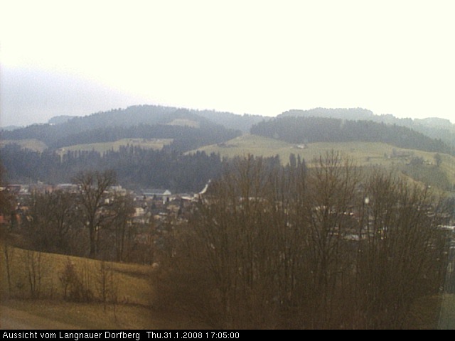Webcam-Bild: Aussicht vom Dorfberg in Langnau 20080131-170500