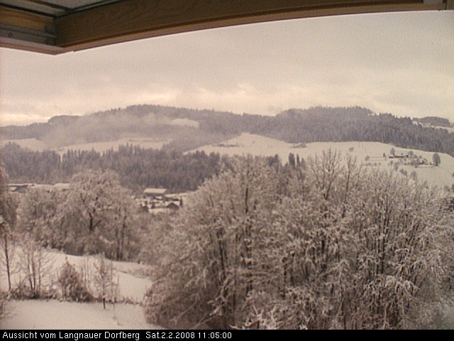 Webcam-Bild: Aussicht vom Dorfberg in Langnau 20080202-110500