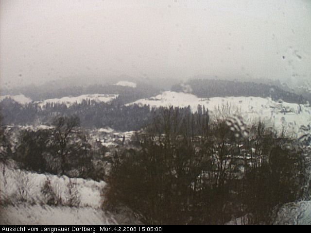 Webcam-Bild: Aussicht vom Dorfberg in Langnau 20080204-150500