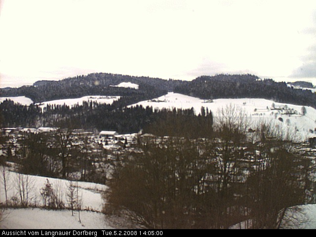 Webcam-Bild: Aussicht vom Dorfberg in Langnau 20080205-140500