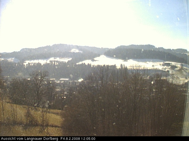 Webcam-Bild: Aussicht vom Dorfberg in Langnau 20080208-120500