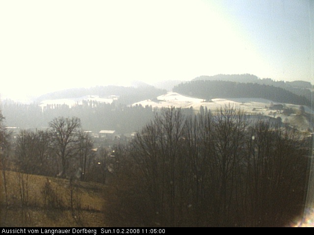 Webcam-Bild: Aussicht vom Dorfberg in Langnau 20080210-110500