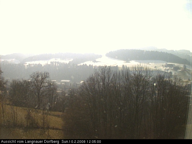 Webcam-Bild: Aussicht vom Dorfberg in Langnau 20080210-120500