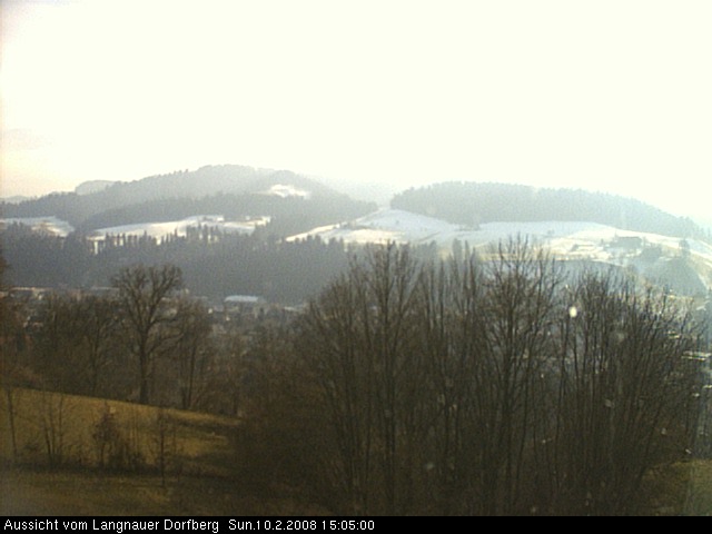 Webcam-Bild: Aussicht vom Dorfberg in Langnau 20080210-150500
