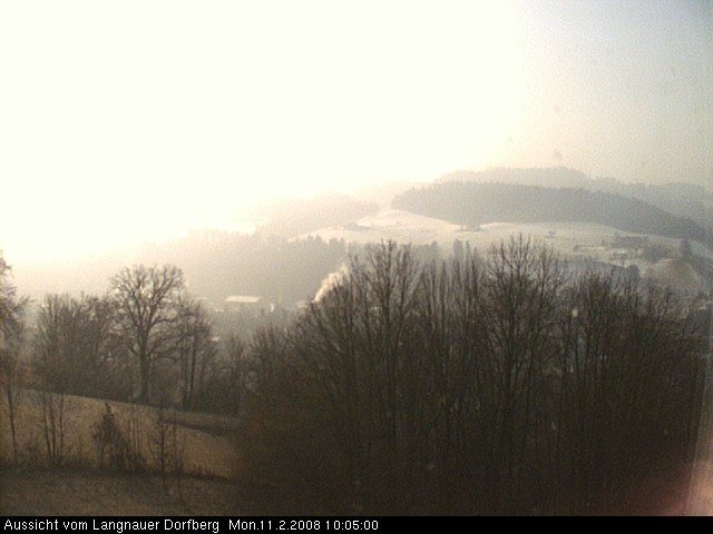 Webcam-Bild: Aussicht vom Dorfberg in Langnau 20080211-100500