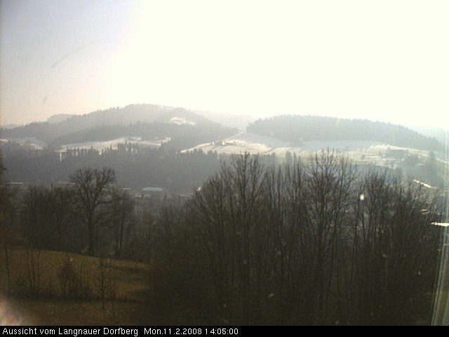 Webcam-Bild: Aussicht vom Dorfberg in Langnau 20080211-140500