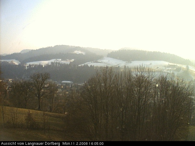 Webcam-Bild: Aussicht vom Dorfberg in Langnau 20080211-160500