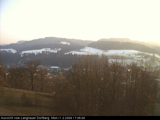 Webcam-Bild: Aussicht vom Dorfberg in Langnau 20080211-170500