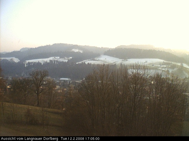 Webcam-Bild: Aussicht vom Dorfberg in Langnau 20080212-170500