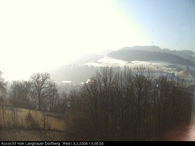 Webcam-Bild: Aussicht vom Dorfberg in Langnau 20080213-100500