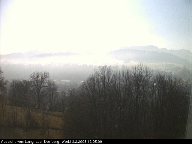 Webcam-Bild: Aussicht vom Dorfberg in Langnau 20080213-120500