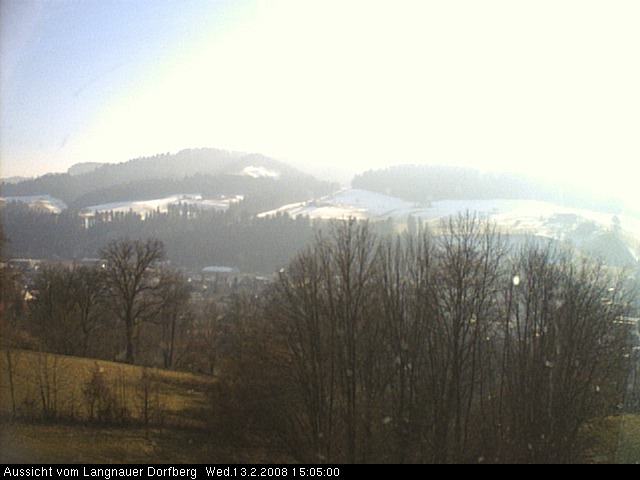 Webcam-Bild: Aussicht vom Dorfberg in Langnau 20080213-150500
