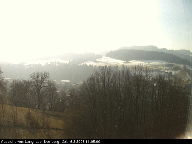 Webcam-Bild: Aussicht vom Dorfberg in Langnau 20080216-110500