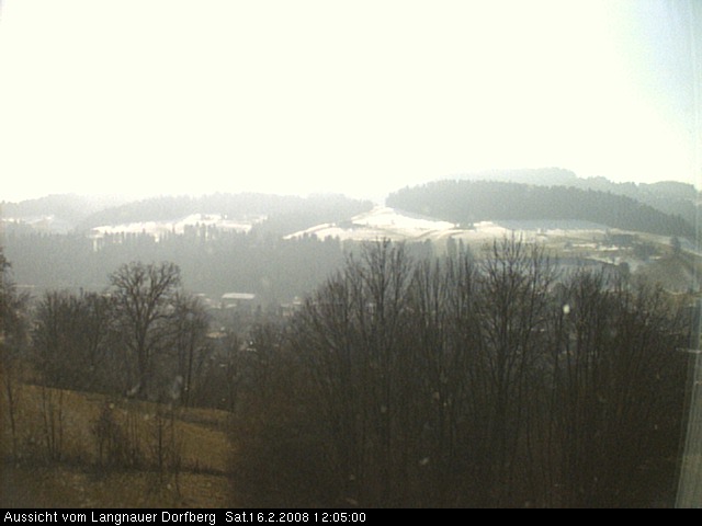Webcam-Bild: Aussicht vom Dorfberg in Langnau 20080216-120500