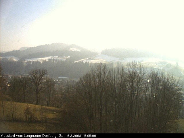 Webcam-Bild: Aussicht vom Dorfberg in Langnau 20080216-150500