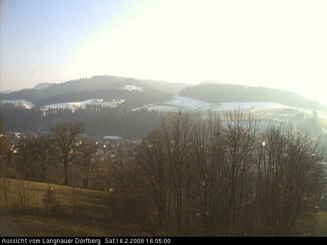 Webcam-Bild: Aussicht vom Dorfberg in Langnau 20080216-160500