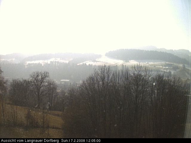 Webcam-Bild: Aussicht vom Dorfberg in Langnau 20080217-120500