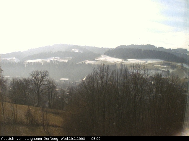 Webcam-Bild: Aussicht vom Dorfberg in Langnau 20080220-110500