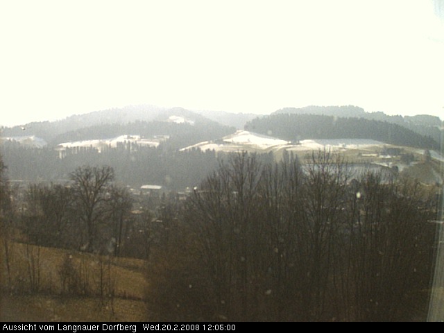 Webcam-Bild: Aussicht vom Dorfberg in Langnau 20080220-120500