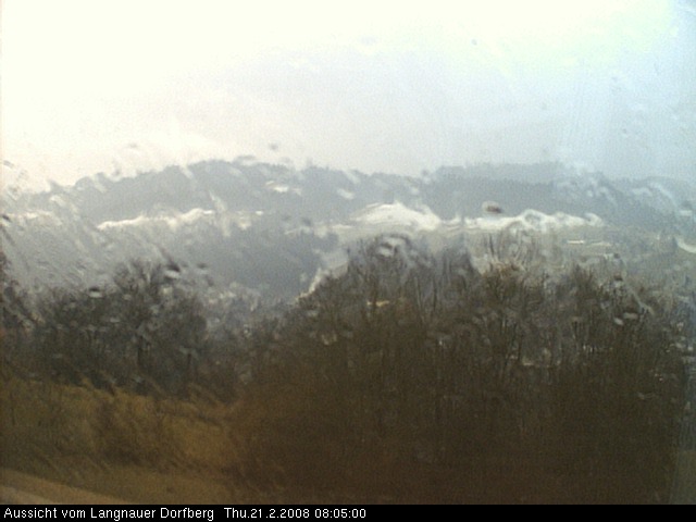 Webcam-Bild: Aussicht vom Dorfberg in Langnau 20080221-080500