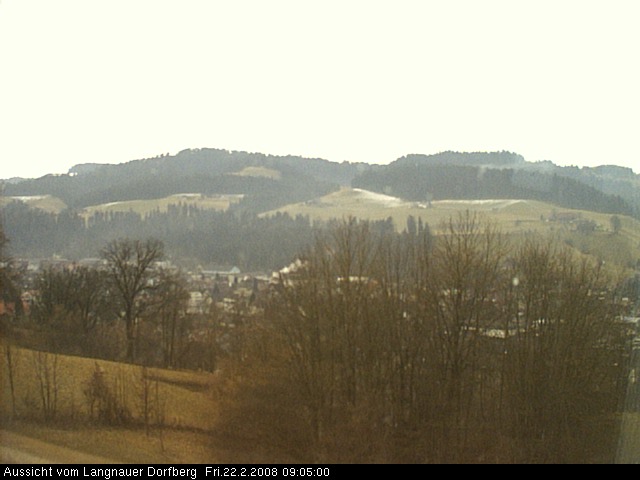 Webcam-Bild: Aussicht vom Dorfberg in Langnau 20080222-090500