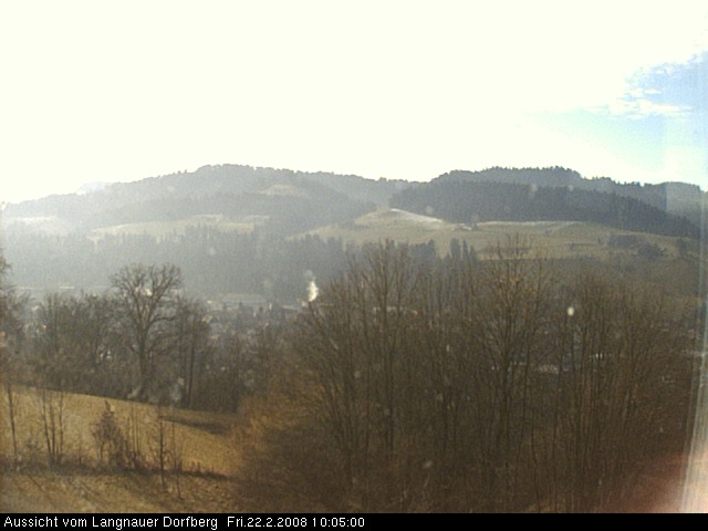 Webcam-Bild: Aussicht vom Dorfberg in Langnau 20080222-100500