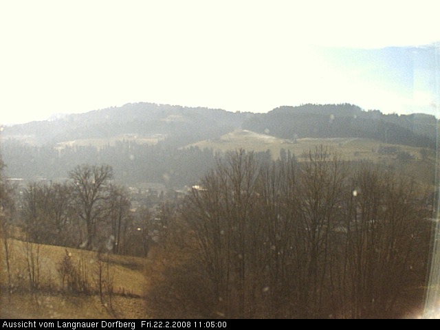 Webcam-Bild: Aussicht vom Dorfberg in Langnau 20080222-110500