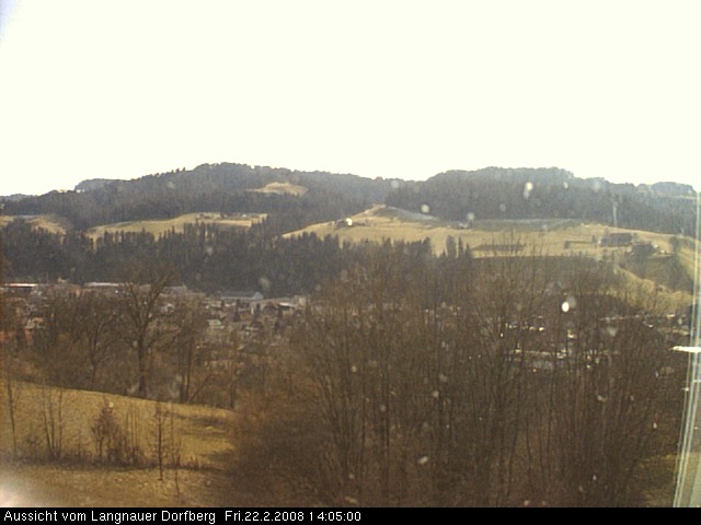 Webcam-Bild: Aussicht vom Dorfberg in Langnau 20080222-140500