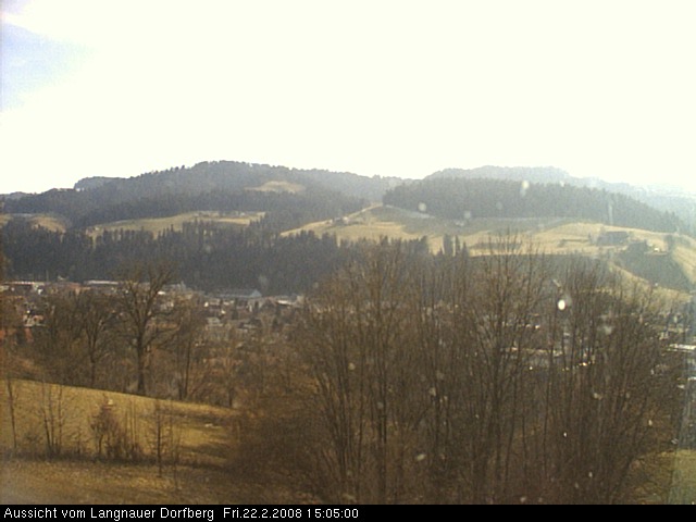 Webcam-Bild: Aussicht vom Dorfberg in Langnau 20080222-150500