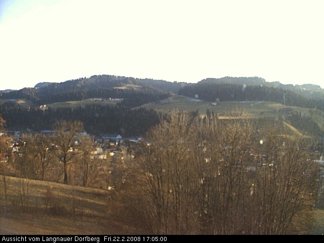 Webcam-Bild: Aussicht vom Dorfberg in Langnau 20080222-170500