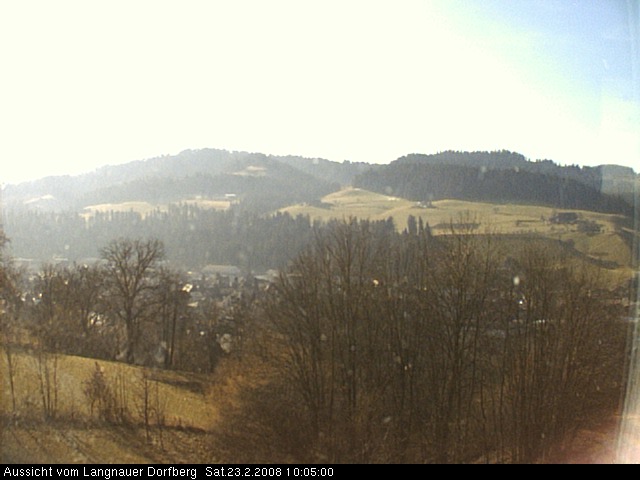Webcam-Bild: Aussicht vom Dorfberg in Langnau 20080223-100500