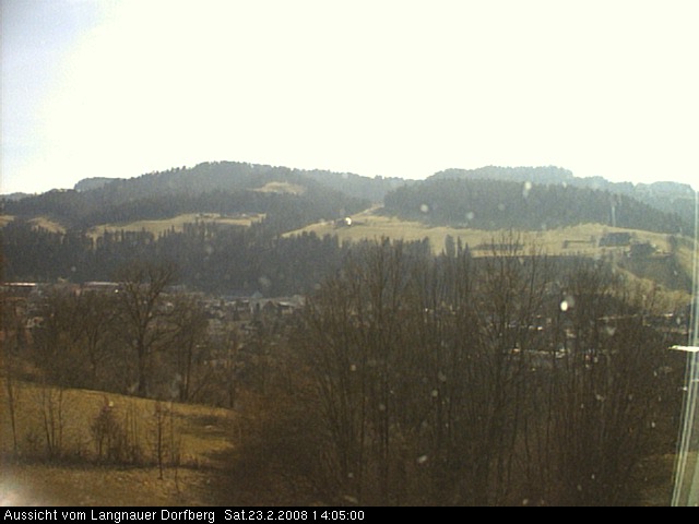 Webcam-Bild: Aussicht vom Dorfberg in Langnau 20080223-140500