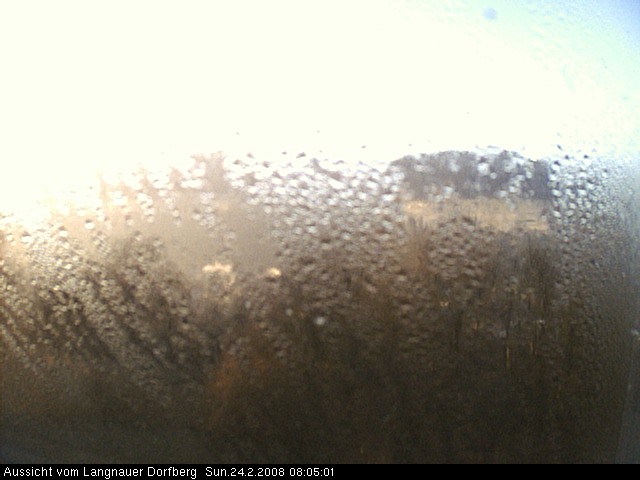 Webcam-Bild: Aussicht vom Dorfberg in Langnau 20080224-080500