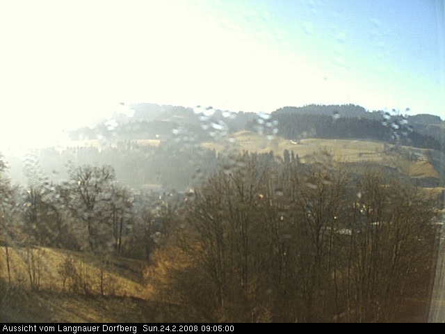Webcam-Bild: Aussicht vom Dorfberg in Langnau 20080224-090500